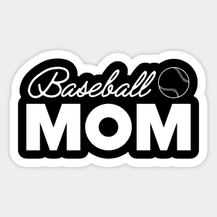 Baseball Mom Sticker